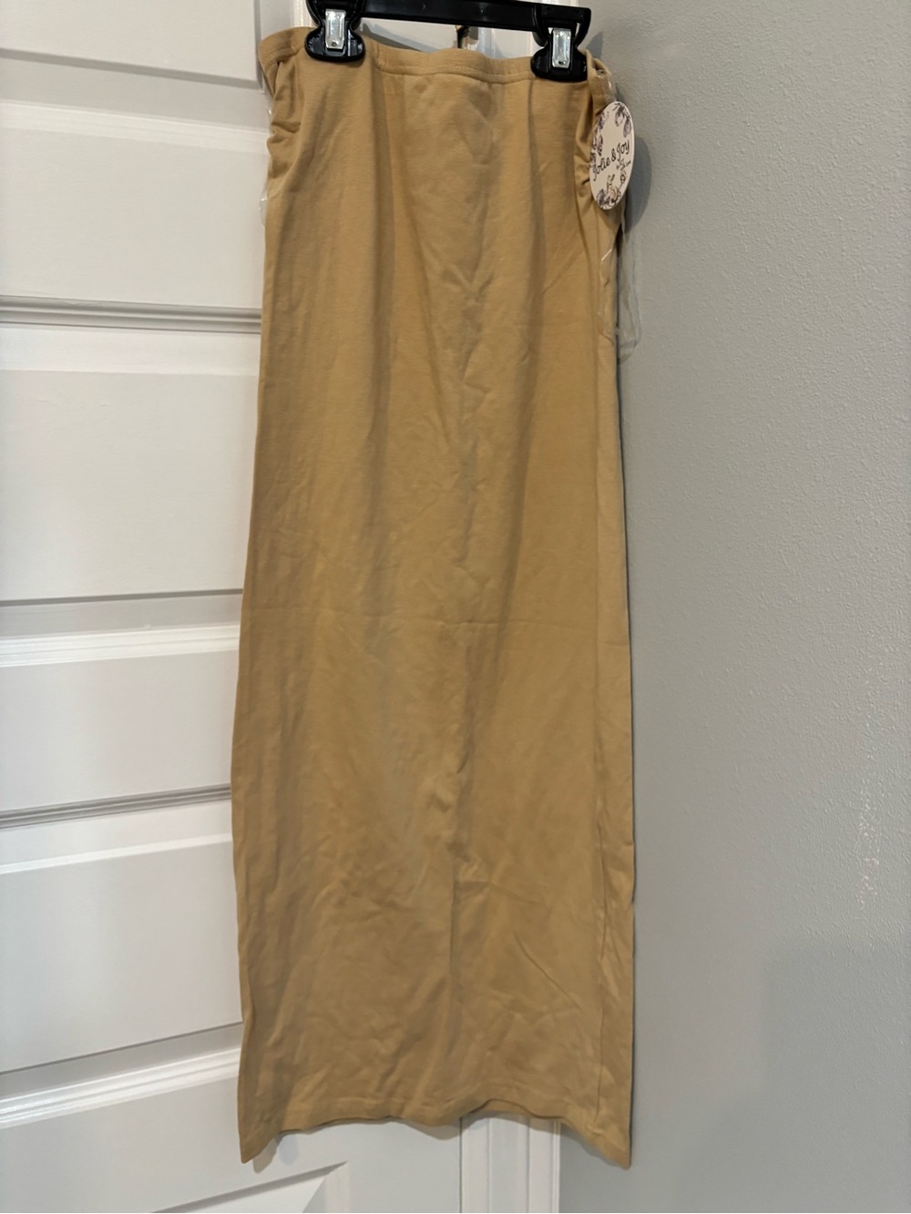 Neutral Tan tube dress